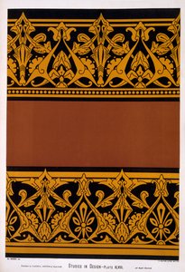 Ilustração de &39;Studies in Design&39;, de Christopher Dresser, publicada em 1876